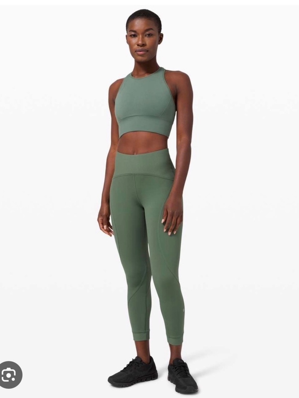 Lululemon Train Free High-Rise Crop
23" - Algae Green